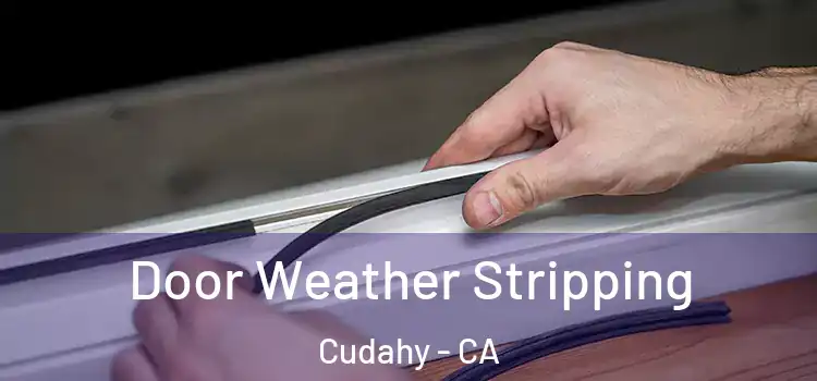 Door Weather Stripping Cudahy - CA