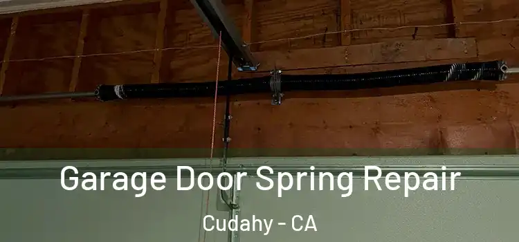  Garage Door Spring Repair Cudahy - CA