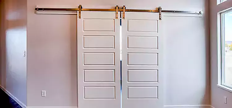 Glass Barn Door with Installation Hardware Kit Cudahy