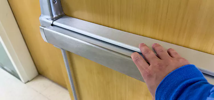 Installing a Push Bar on a Door Cudahy